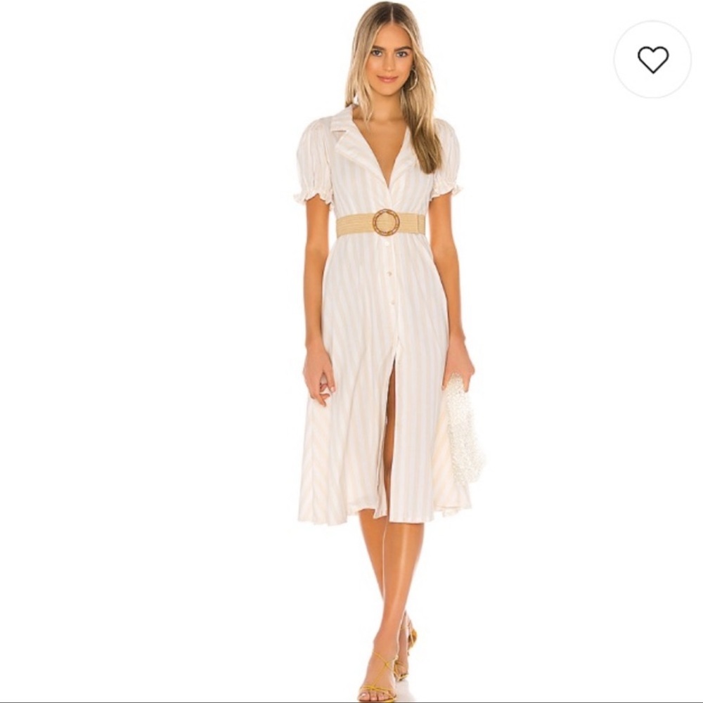 NWT WEWOREWHAT MACRO STRIPED BELLA MAXI DRESS - Picture 2 of 14